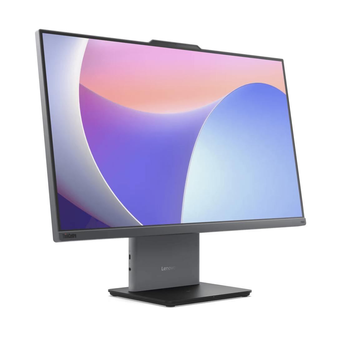 Desktop Lenovo All-in-One ThinkCentre neo 50a 24 Gen 5 - Non Touch, Core i3-1315U, 8Gb Dimm, 256ssd, W11Education, 3yrs onsite "12SCZC4YWW" (timbru verde 10 lei)