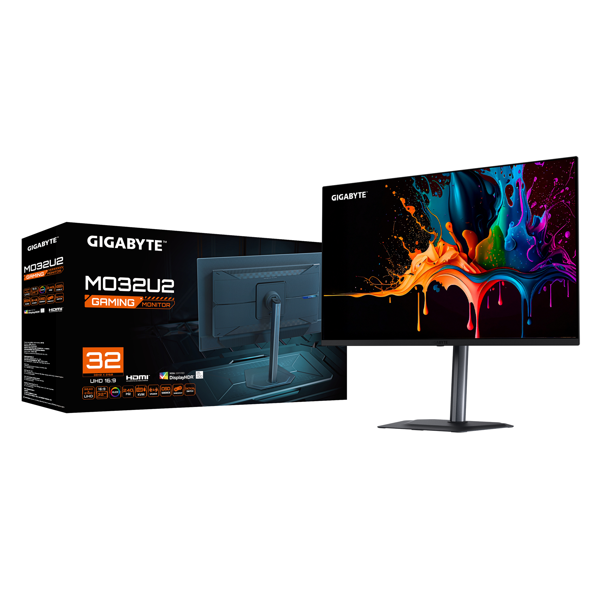 Monitor GIGABYTE MO32U2"MO32U2" - imagine 5