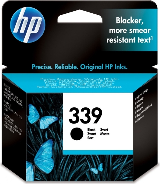 Cartus Cerneala Original HP Black, nr.339, pentru DJ5740|574x|65xx|OJ2570|8050|84xx|87xx|PSC1610|23xx, , (timbru verde 0.15 lei), "C8767EE"