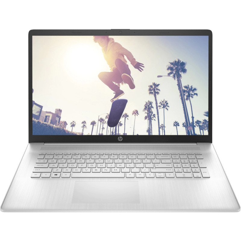 HP Laptop 17-cn0048nq Intel Celeron N4120 17.3inch FHD AG 4GB 256GB PCIe UMA FreeDOS 3.0 Natural silver "76X58EA#AKE" ((timbru verde 3.5 lei)