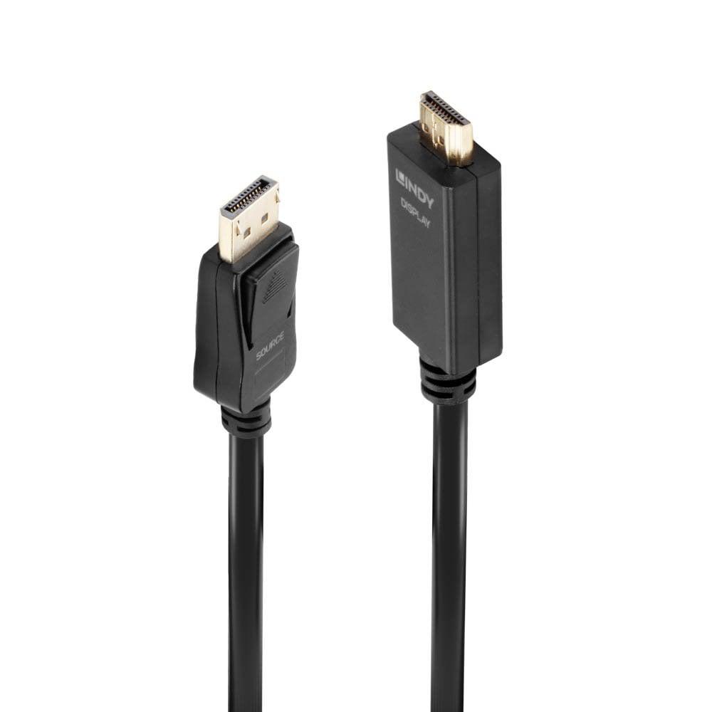 Cablu Lindy 5m DisplayPort to HDMI 10.2G, "LY-36924" (timbru verde 0.8 lei)