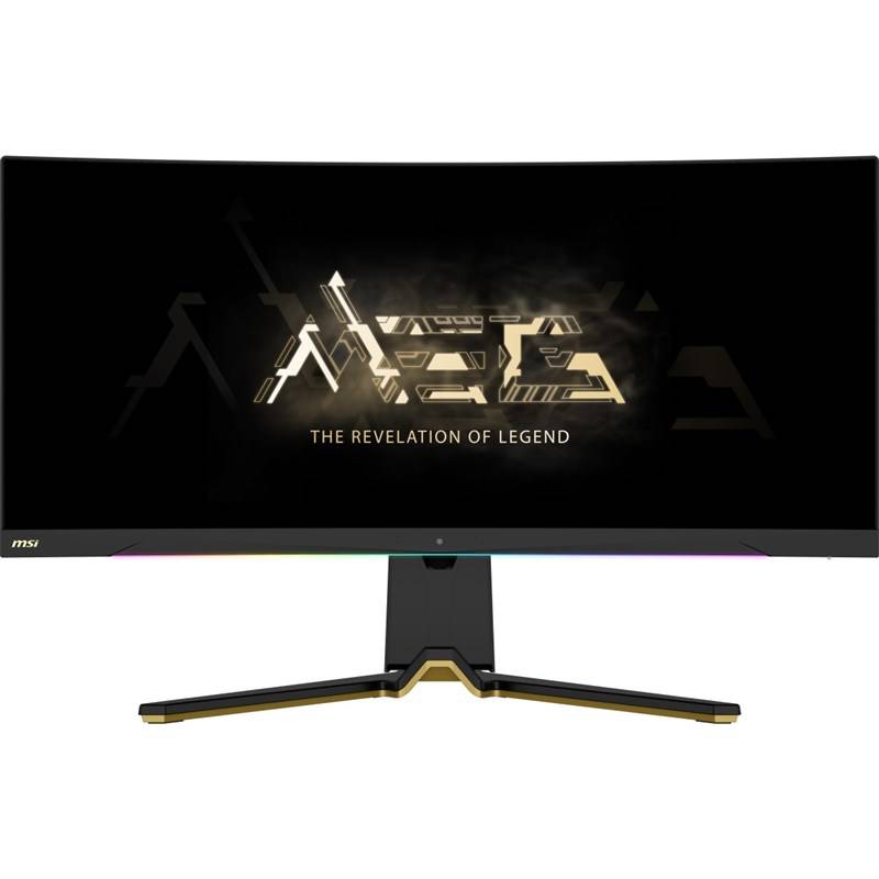 MONITOARE MSI - gaming MEG 342C QD OLED 34.1inch OLED Curve 1800R 3440x1440 175Hz Type C Display HDR 400 "MEG 342C QD OLED" (timbru verde 7 lei)