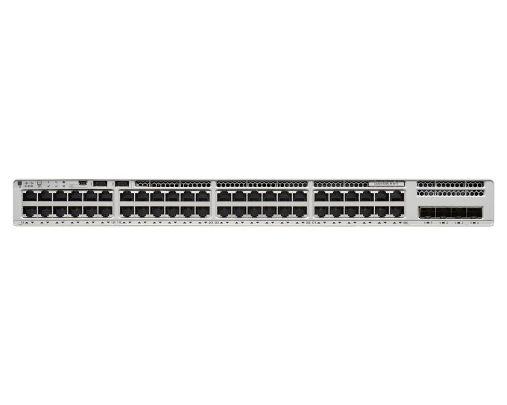 Catalyst 9200 48-port PoE+, Network Advantage, "C9200-48P-A" (timbru verde 2 lei)