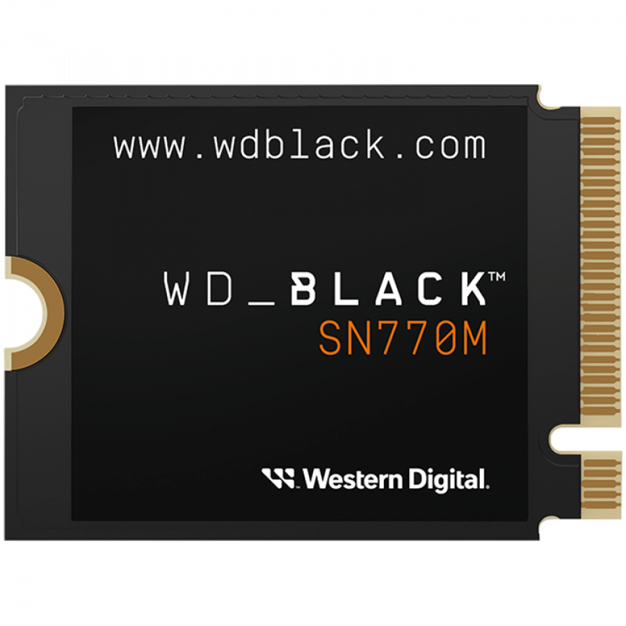 SSD WD Black SN770M 1TB M.2 2230 PCIe Gen4 x4 NVMe, Read/Write: 5150/4900 MBps, IOPS 740K/800K, TBW: 600 "WDS100T3X0G"