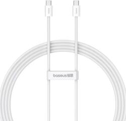 CABLU alimentare si date Baseus Superior, Fast Charging Data Cable pt. smartphone, USB Type-C la USB Type-C 100W, 1m, alb "P10365200211-03" (timbru verde 0.08 lei) - 6932172649197