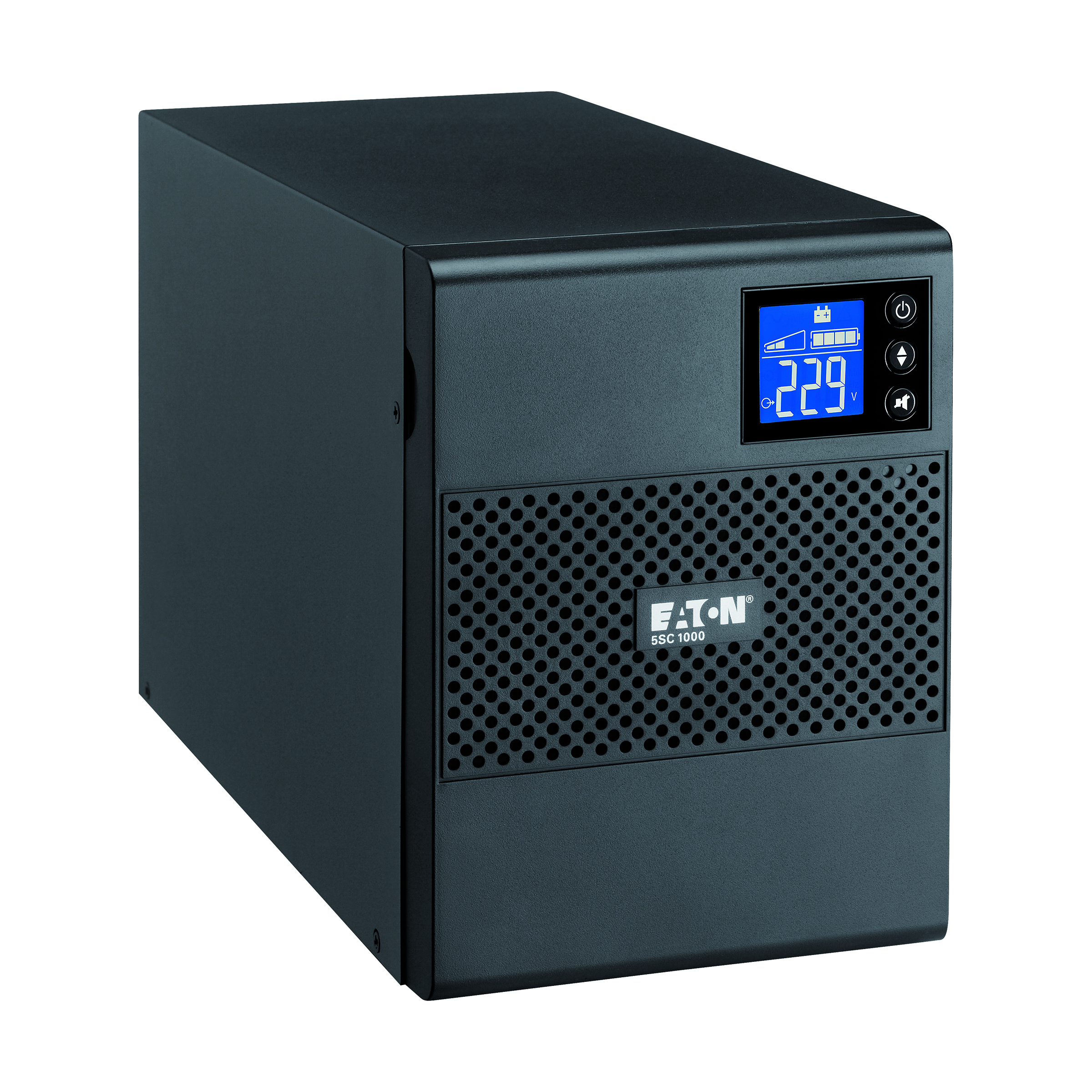 UPS Eaton, Line int., Tower, 525 W, AVR, IEC x 6, display LCD, back-up 1 - 10 min. "5SC750i" (timbru verde 11 lei)