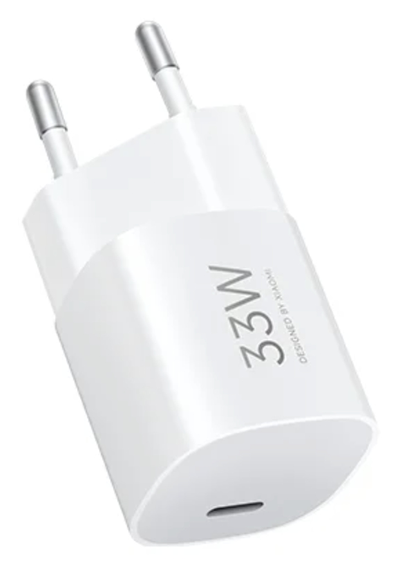 Incarcator de retea BHR087LEU GaN 1xUSB-C 33W Alb "BHR087LEU" (timbru verde 0.18 lei)