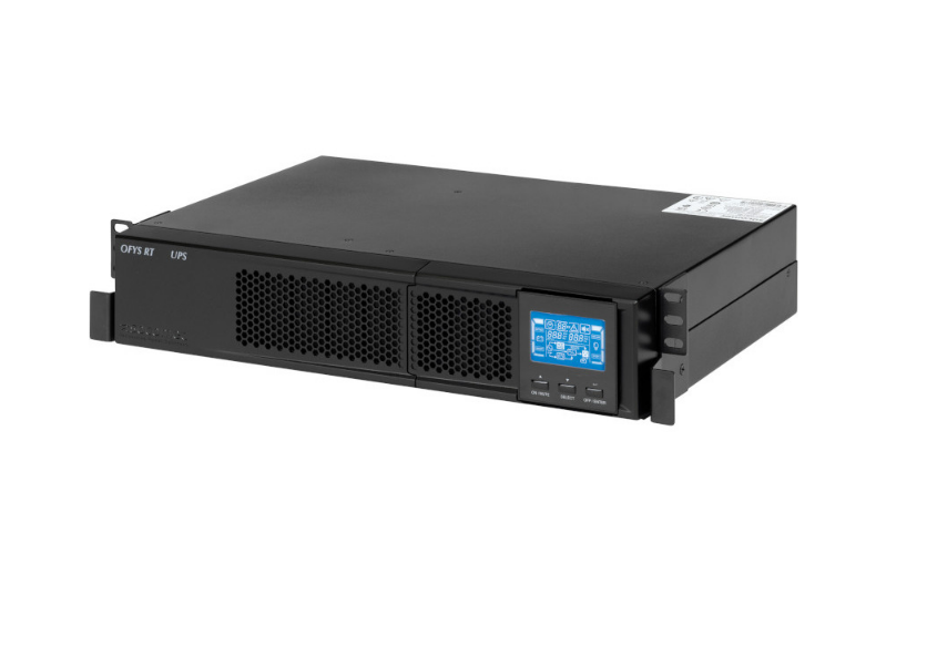 OFYS RT UPS Socomec 2000VA / 1800W, Rack 2U /Tower, tehnologie online, unda sinusoidala, "OFYS-RT-U2000" (timbru verde 11 lei)