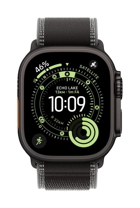 AW BAND 49MM TRAIL BK/CHAR BK TITAN S/M "MG9T4ZM/A"
