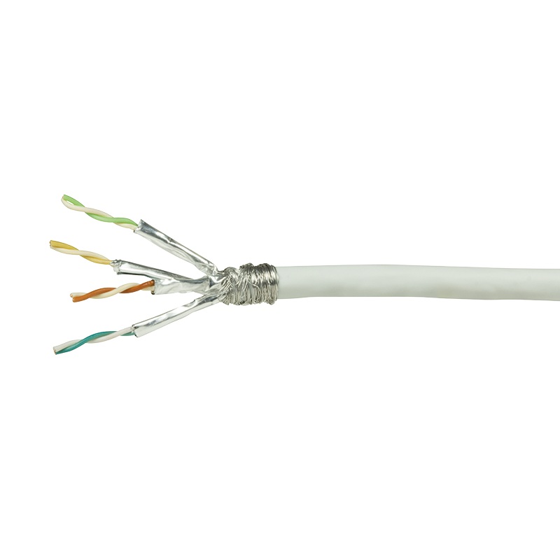 ROLA CABLU S/FTP LOGILINK Cat6, cupru-aluminiu,100 m, alb, AWG23, dublu ecranat "CPV0039"
