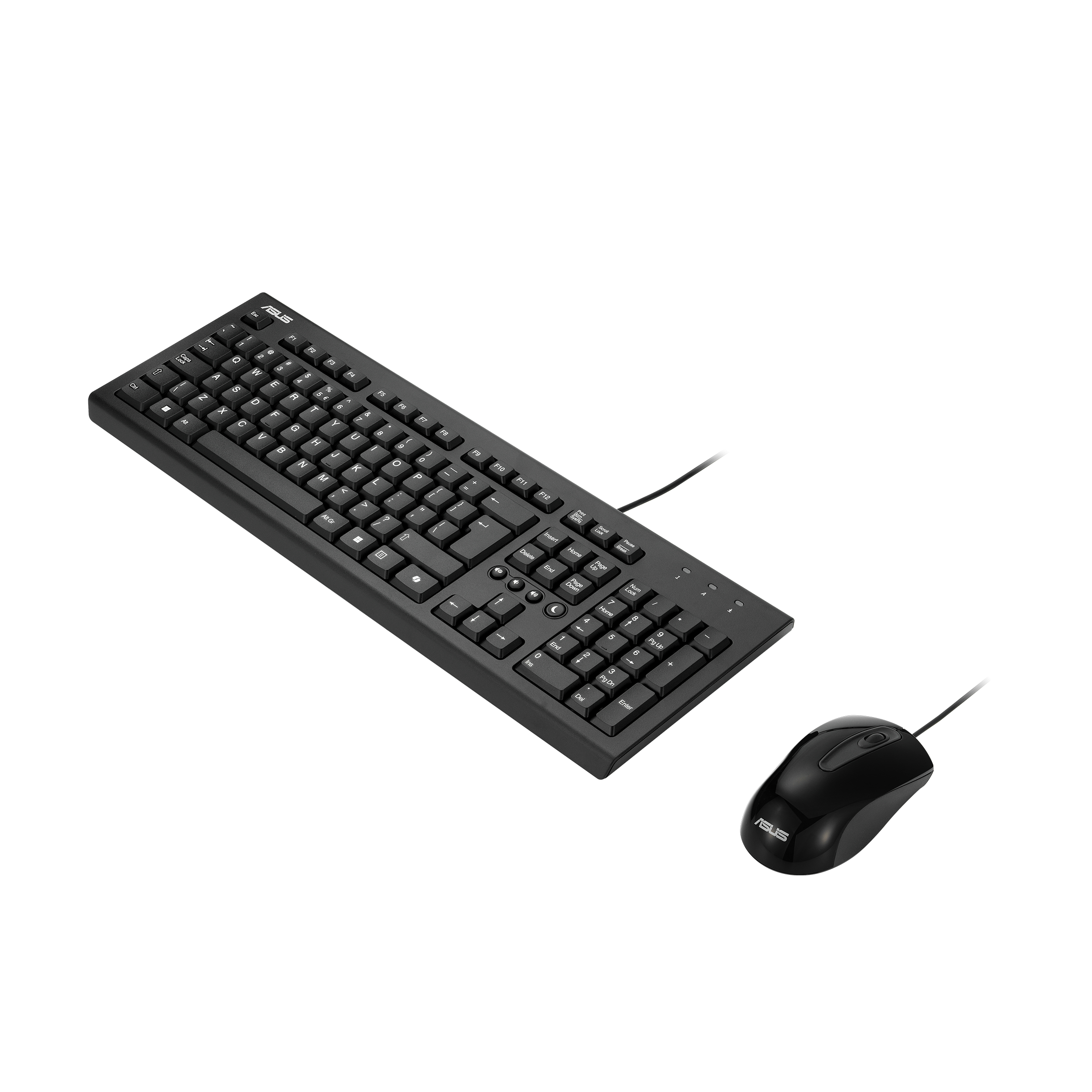 KEYBOARD +MOUSE OPTICAL U2000/ENG BK 90-XB1000KM001K0- ASUS "90-XB1000KM001K0-" (timbru verde 0.8 lei)