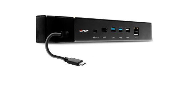 Lindy USB 3.2 Gen 2 Type C Mini Dock, "LY-43319" (timbru verde 0.18 lei)