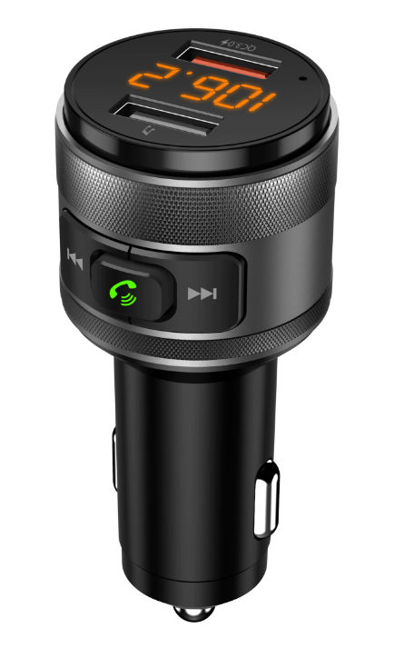 Modulator FM Akai cu BT si USB FMT-C57BT, "FMT-C57BT" (timbru verde 0.18 lei)