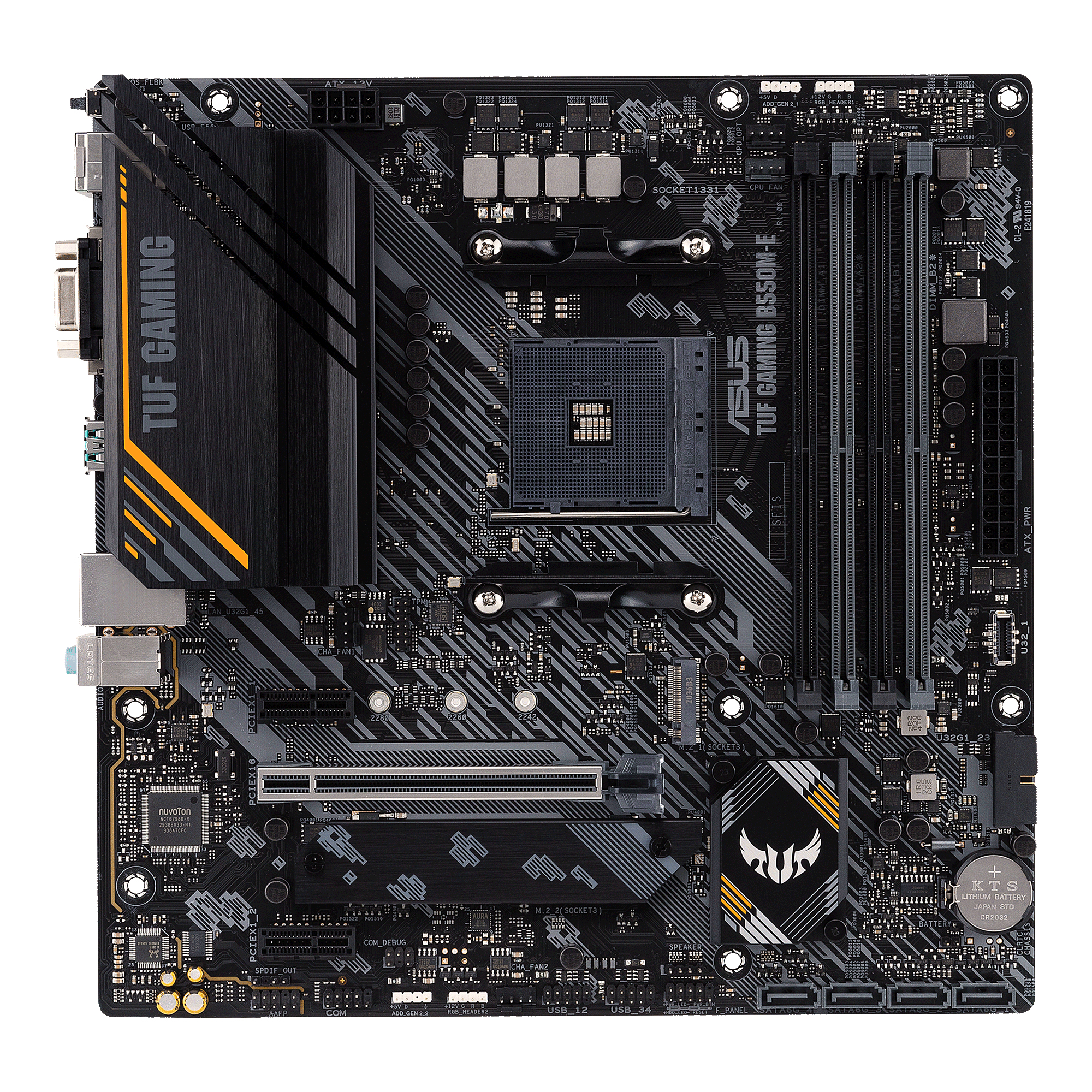 Placa de baza TUF GAMING B550M-E, Socket AM4 "90MB17U0-M0EAY0"