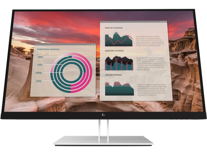 MONITOR LCD 27" E27U/189T3AA HP "189T3AA" (timbru verde 7 lei)