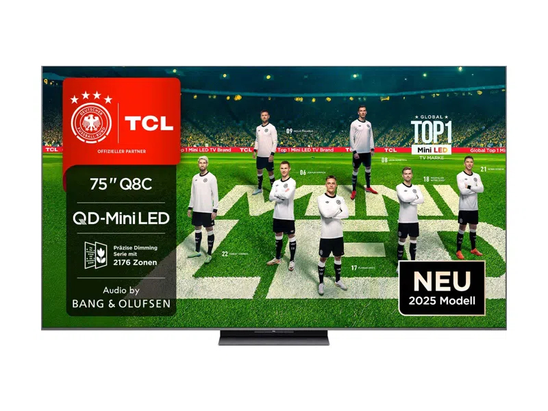 Mini LED TV 4K 75(189 cm) TCL 75Q8C "75Q8C" (timbru verde 15 lei)