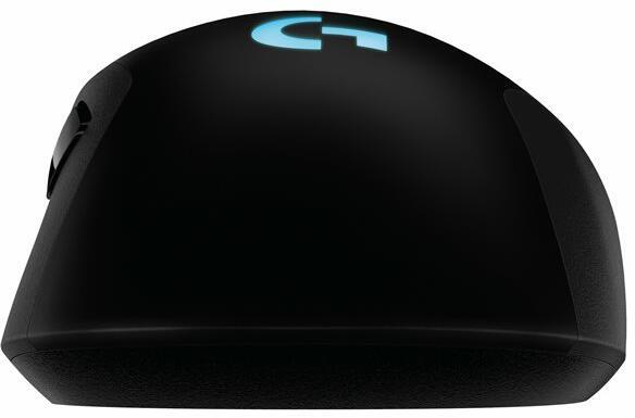 LOGITECH G703 LIGHTSPEED Wireless Gaming Mouse with HERO 16K Sensor - BLACK - 2.4GHZ - EER2, "910-005640" (timbru verde 0.18 lei)