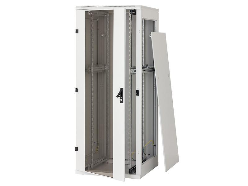 TRITON RACK de PODEA 19" 42U 800x1000mm usa fata sticla panouri laterale/spate detasabile sectiuni pentru ventilatie activa, sectiuni acces cabluri sus/jos/spate IP20 gri "RMA-42-A81-CAX-A1"