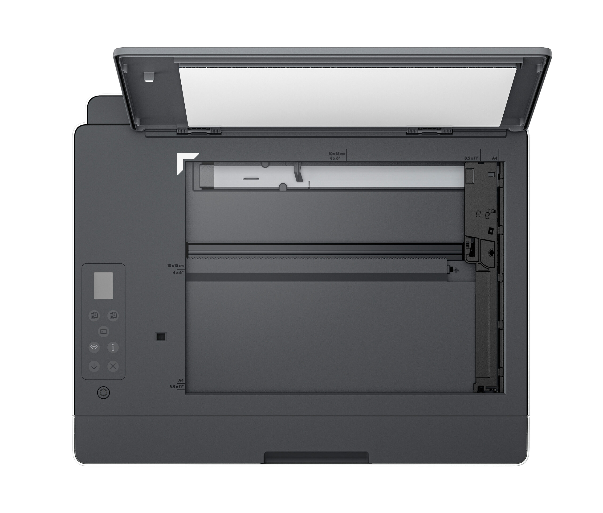 Multifunctional Inkjet CISS Color HP, SMART TANK 580, A4, Functii: Impr.|Scan.|Cop., Vit.Print. 12ppm, Conectivitate:USB|WIFI, Duplex:nu, ADF:Nu(incl.TV 8lei) "1F3Y2A" - imagine 2