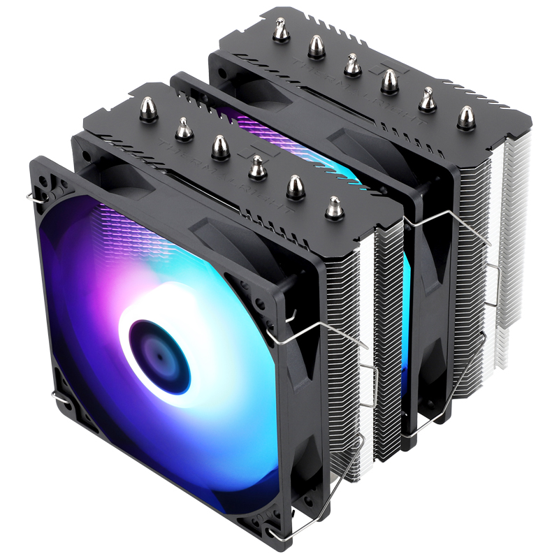 COOLER Thermalright "Peerless Assassin 120 SE ARGB" skt. Intel si AMD, racire cu aer, vent. 120mm, 1500 rpm, 6 heatpipes, inaltime 155mm, ARGB,"Peerless Assassin 120 SE ARGB" (timbru verde 0.8 lei)