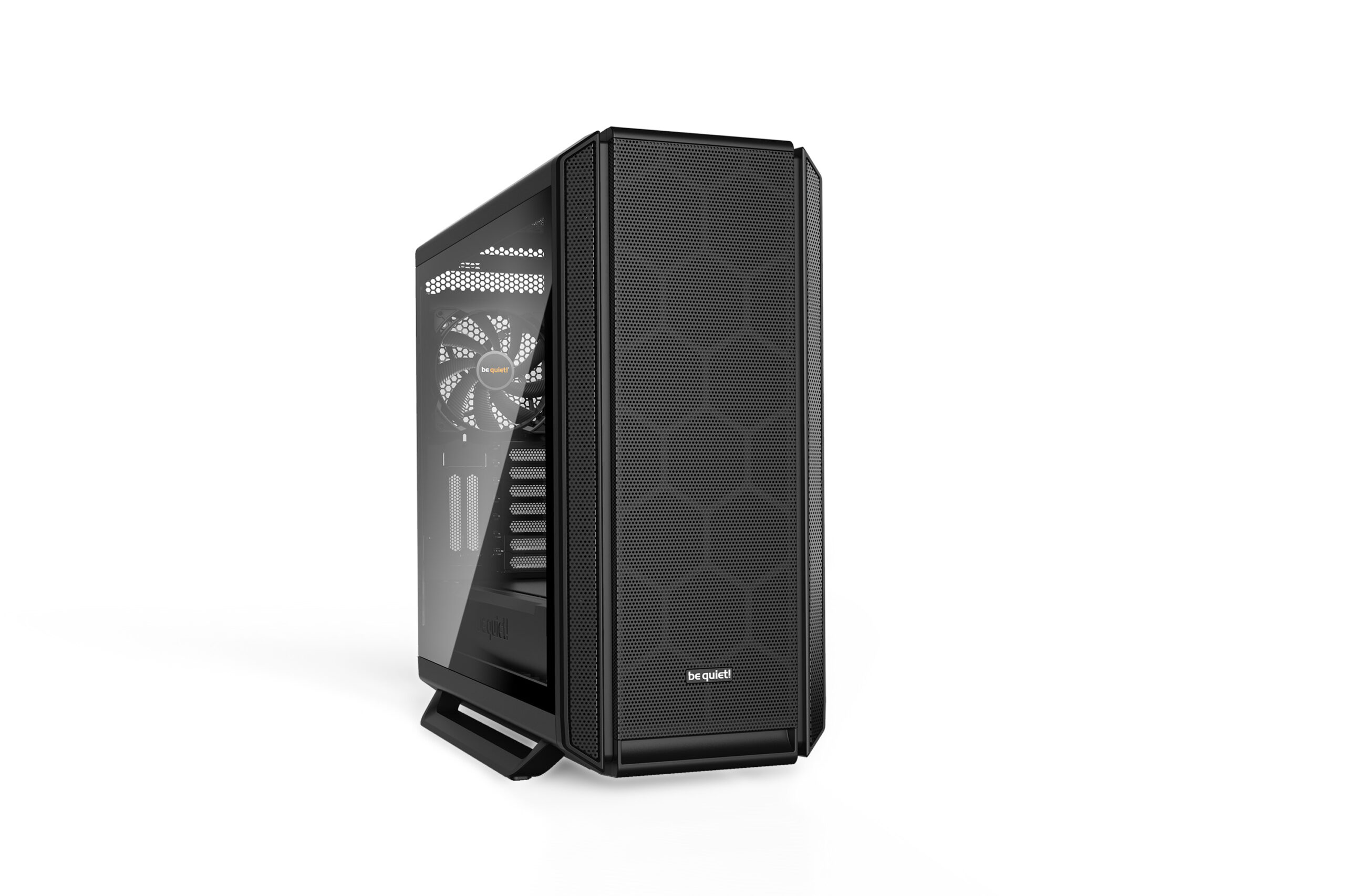 CARCASA be quiet! "SILENT BASE 802", Middle Tower,ATX, fara sursa,3xfan, USB 3.2 gen1x3, USB Type-Cx1, audiox2, PSU shroud, 7+2 sloturi expansiune, iluminare , negru, "BGW39" (timbru verde 0.32lei)