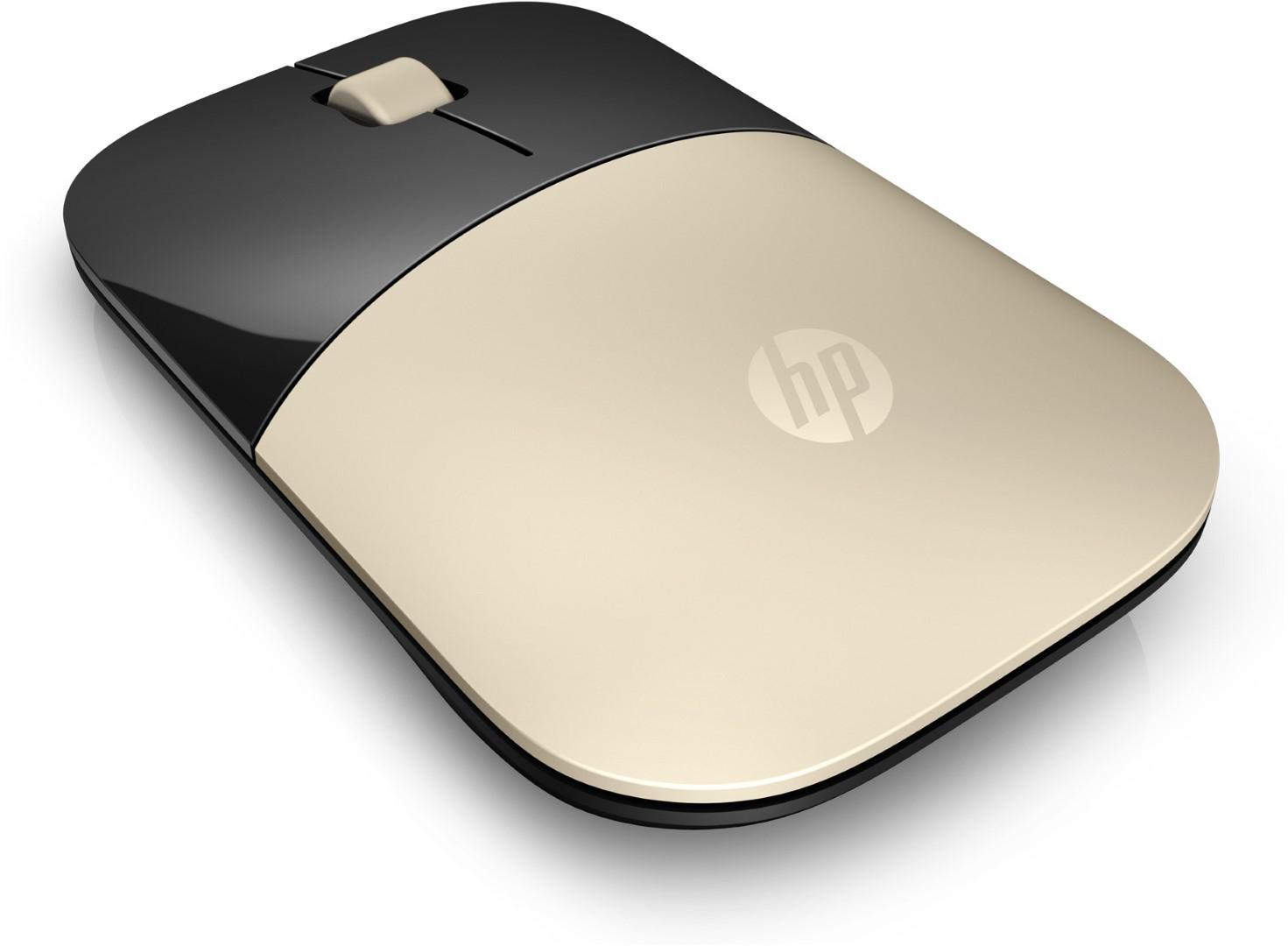 HP Z3700 Gold Wireless Mouse "X7Q43AA#ABB" (timbru verde 0.18 lei)