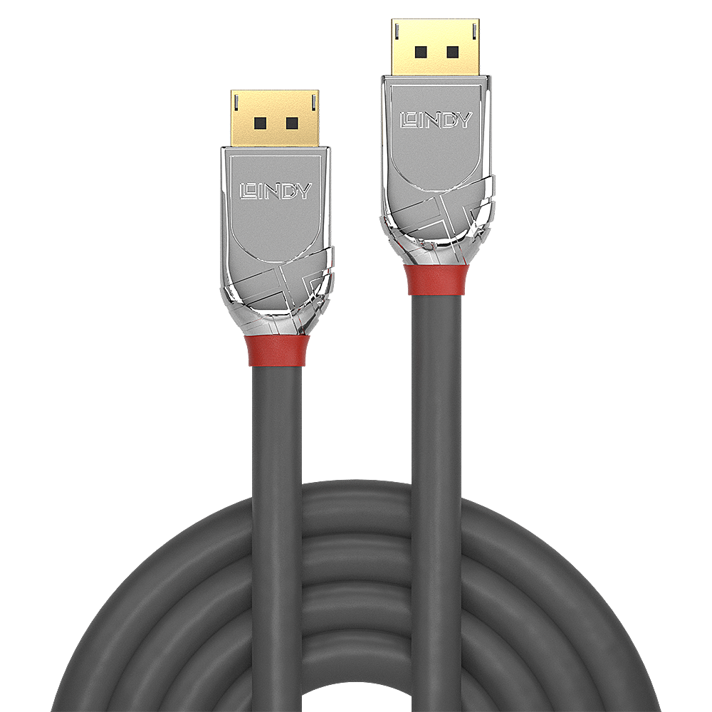 Cablu Lindy DisplayPort 1.2, 5m, Cromo "LY-36304" (timbru verde 0.8 lei)