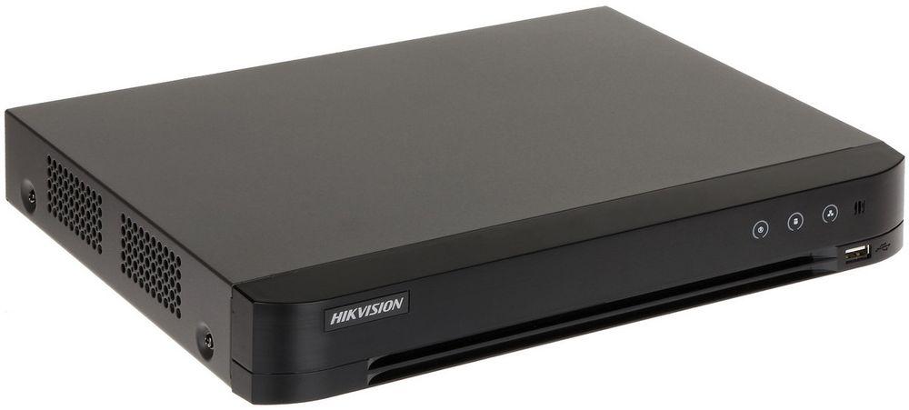 DVR TURBOHD 4CH 8MP 1XSATA ACUSENS FACE, "IDS-7204HUHI-M1FAC" (timbru verde 2.00 lei)