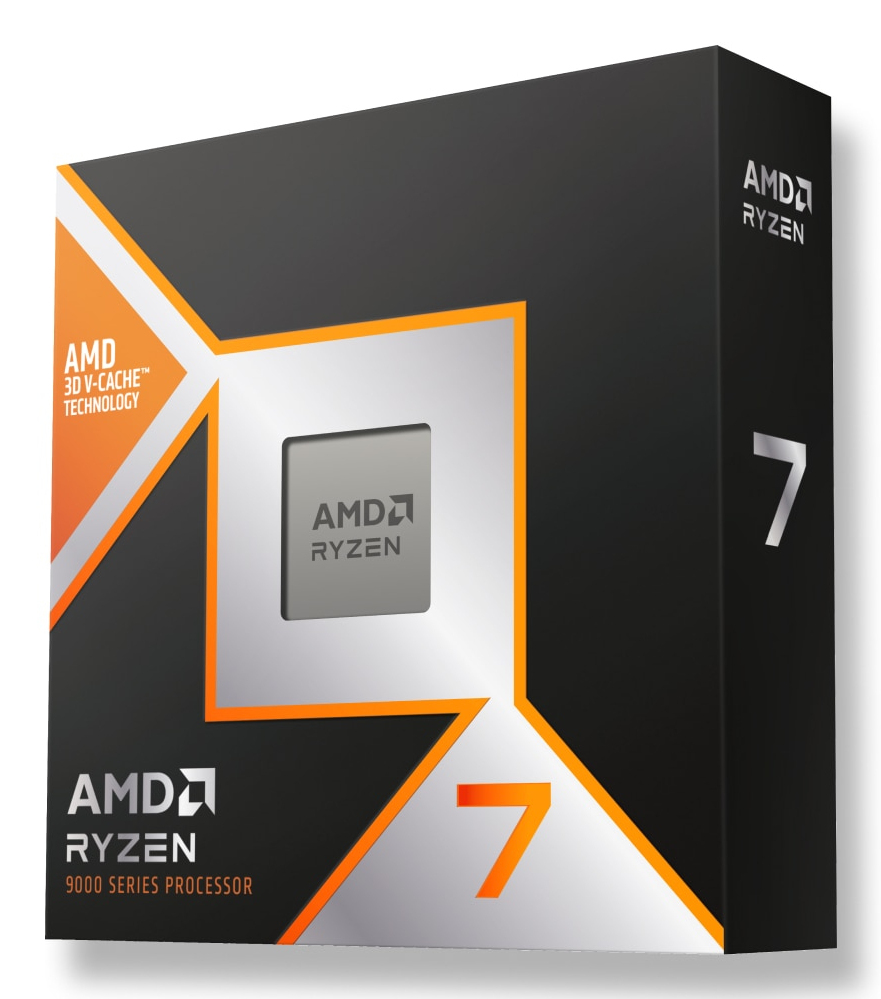 AMD CPU Desktop Ryzen 7 8C/16T 9850X3D (5.6GHz,104MB,120W,AM5) box, with Radeon Graphics "100-100001973WOF"
