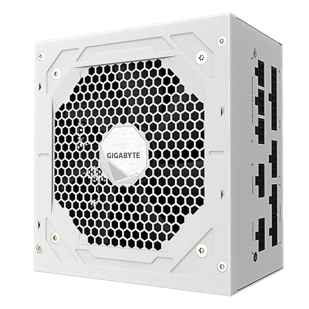 SURSE Gigabyte 850W, 80 Plus Gold, ATX 3.0, Full Modulara, Alb "GP-UD850GM PG5W" (timbru verde 2 lei)