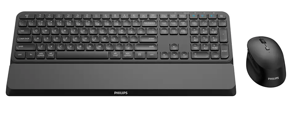 Kit Philips SPT6607, wireless, negru "SPT6607" (timbru verde 0.8 lei)