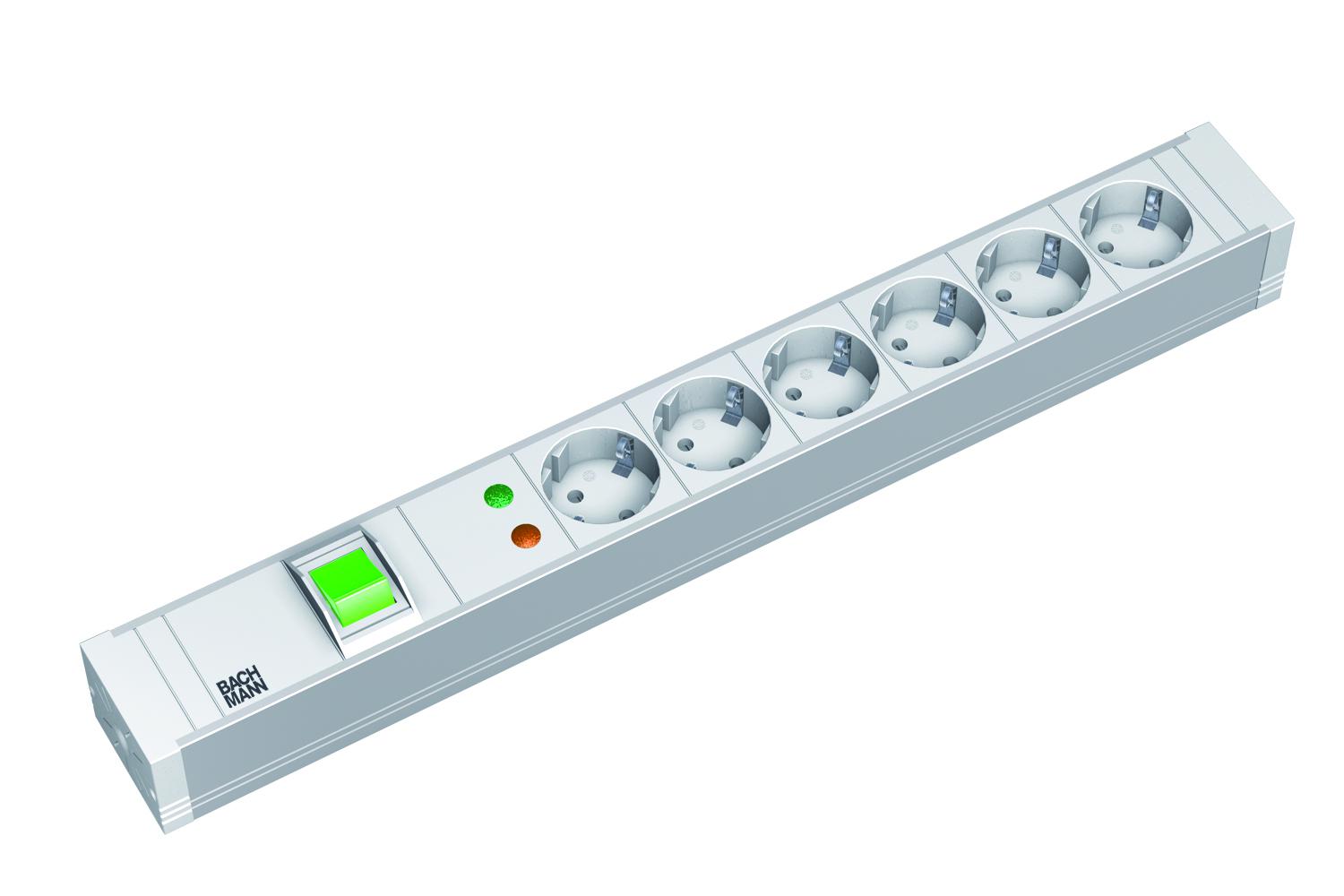 BM IT PDU power strip 6x sockets PVC "BM-333.605" (timbru verde 4 lei)