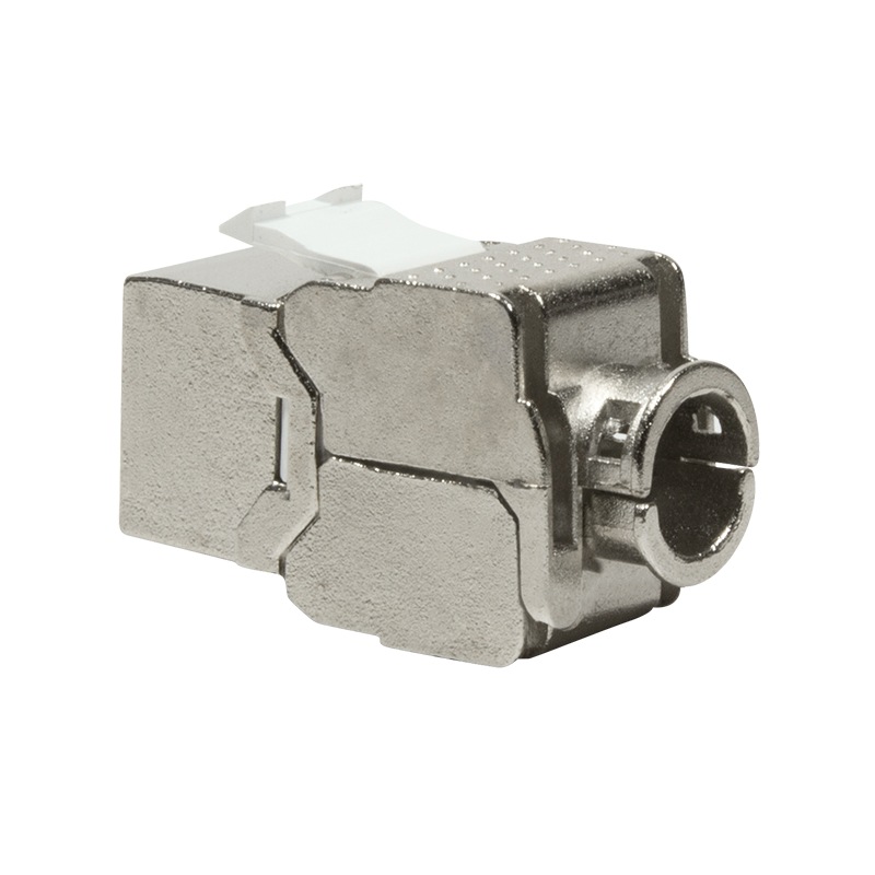 MUFA RJ-45 LOGILINK pt. cablu FTP, SFTP, Cat6, RJ-45 (T), ecranat, plastic cu metal, 1 buc, "NK4003"