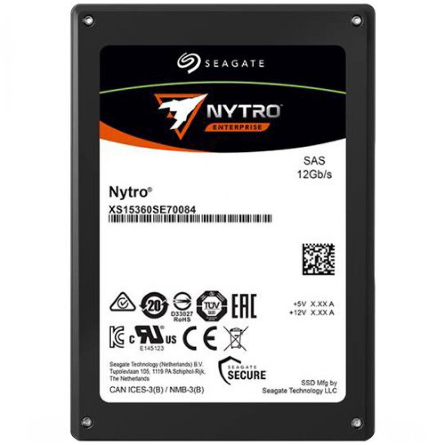 SSD Server SEAGATE Nytro 3532 800GB SAS Dual port, 3D eTLC, 2.5x15mm, Read/Write: 2150/1300 MBps, IOPS 210K/120K, TBW 4400, DWPD 3-EOL->XS800LE70045 "XS800LE70084"