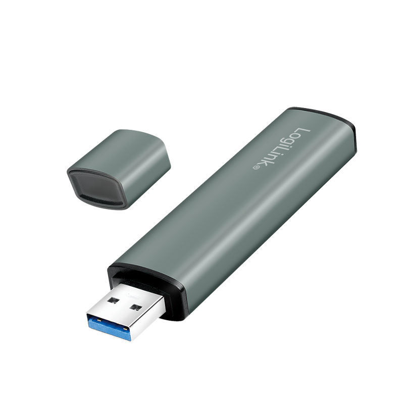 HUB extern LOGILINK, porturi USB: USB-A 3.0 x 3, conectare prin USB-A, aluminiu, prot. supracurent, supratensiune, gri, "UA0395" (timbru verde 0.18 lei)