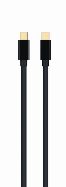 CABLU video GEMBIRD, Mini-DisplayPort (T) la Mini-DisplayPort (T), 1.8m, rezolutie maxima 4K UHD (3840 x 2160) la 30 Hz, negru, "CCP-mDPmDP2-6" (timbru verde 0.18 lei)