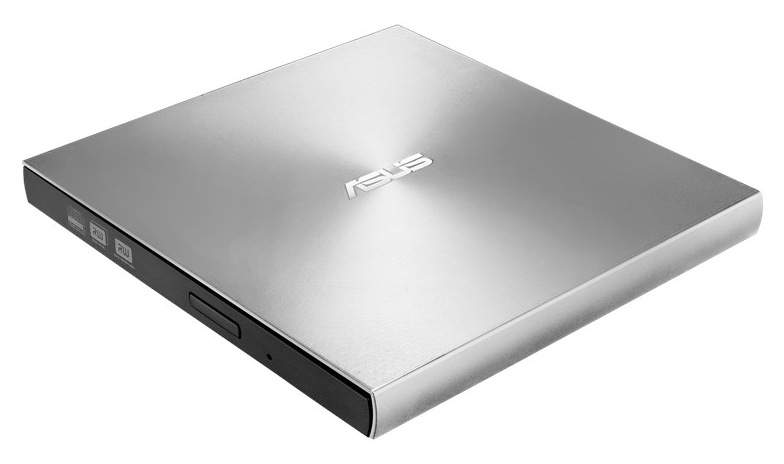DVD-RW extern, ASUS, interfata USB 2.0, argintiu, "SDRW-08U9M-U/SIL/G/AS/P2G" (timbru verde 0.8 lei)