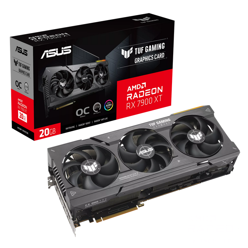 Asus TUF Radeon RX 7900 XT 20GB OC "TUF-RX7900XT-O20G"