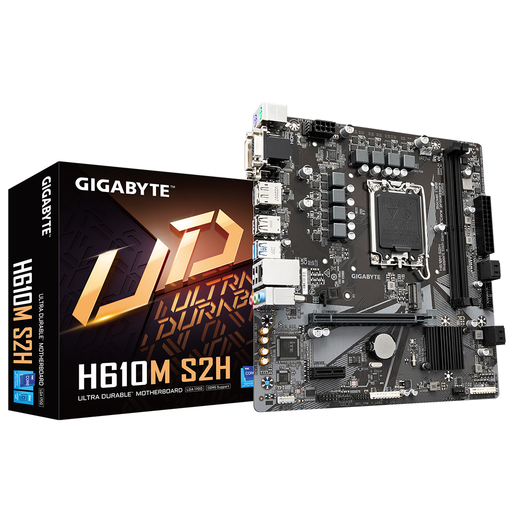 Placa de baza GIGABYTE H610M S2H "H610M S2H"