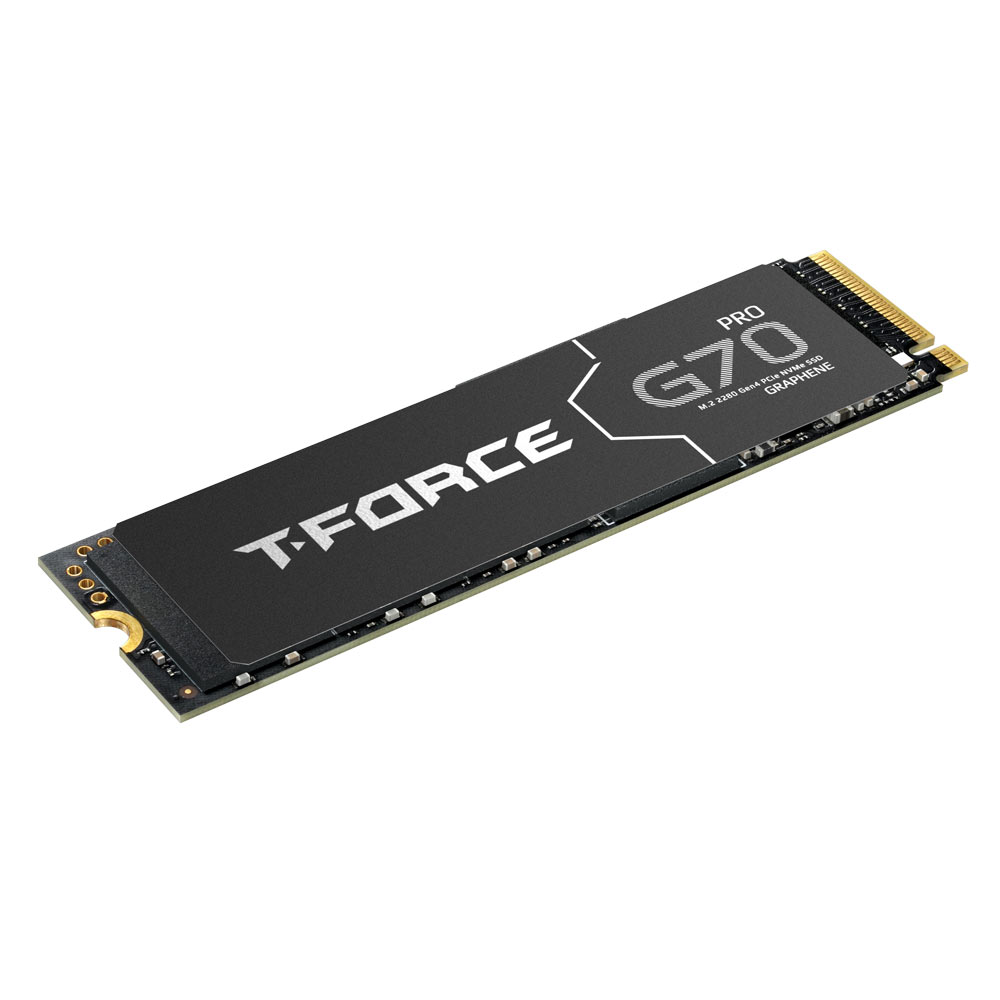 SSD TEAMGROUP G70 Pro, 1TB (DRAM cache), PCIe Gen4x4 M.2 2280, 3D TLC NAND NVMe, R/W: 7400/5500 MB/s, "TM8FFH001T0C129" (timbru verde 0.18 lei)