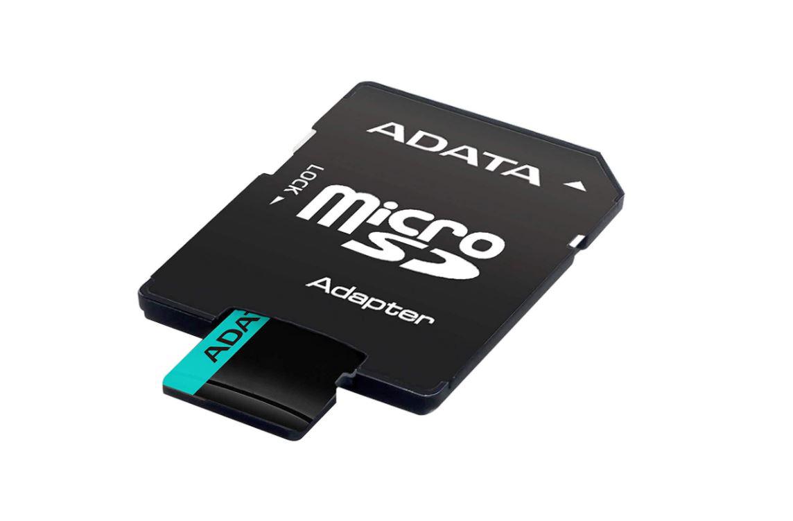 CARD MicroSD ADATA, 32 GB, microSDHC, clasa 10, standard UHS-I U3, "AUSDH32GUI3V30SA2" (timbru verde 0.03 lei)
