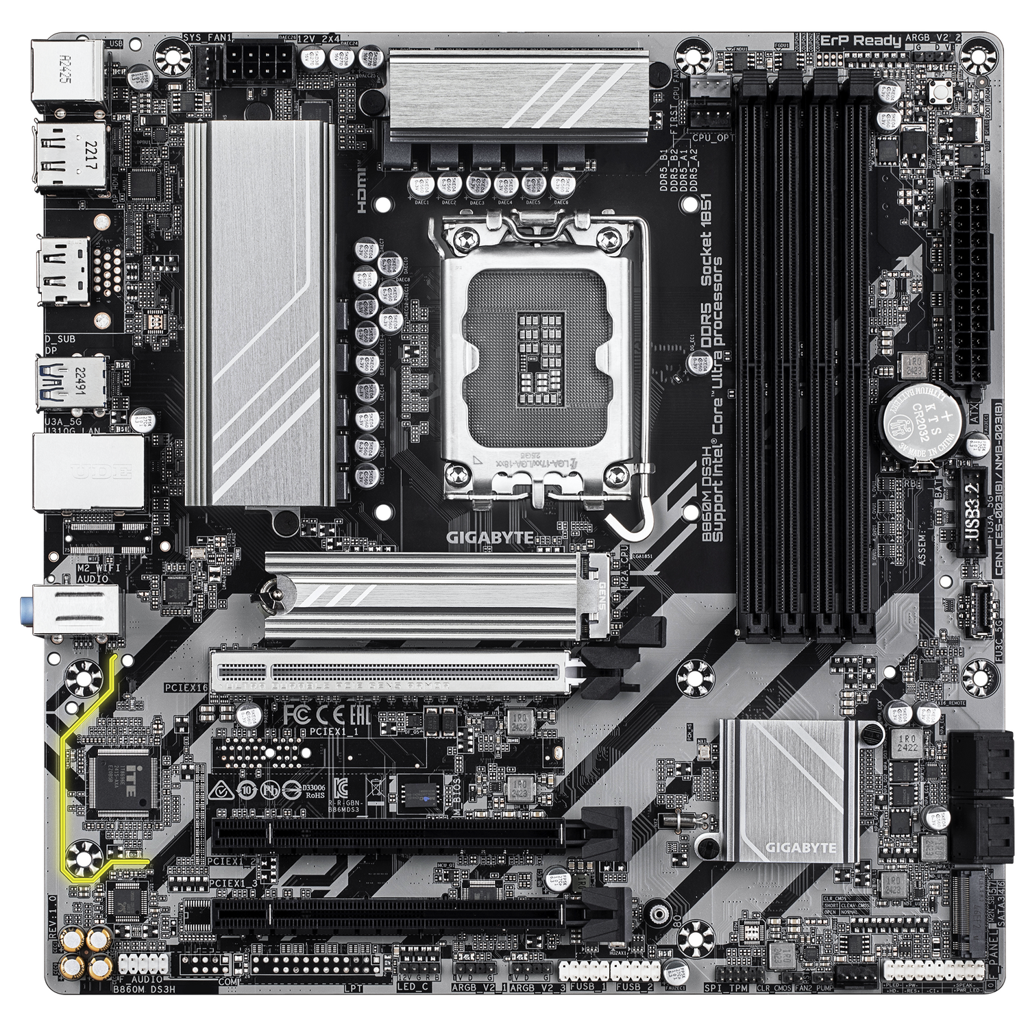 MB Gigabyte B860M DS3H LGA1851 "B860M DS3H"