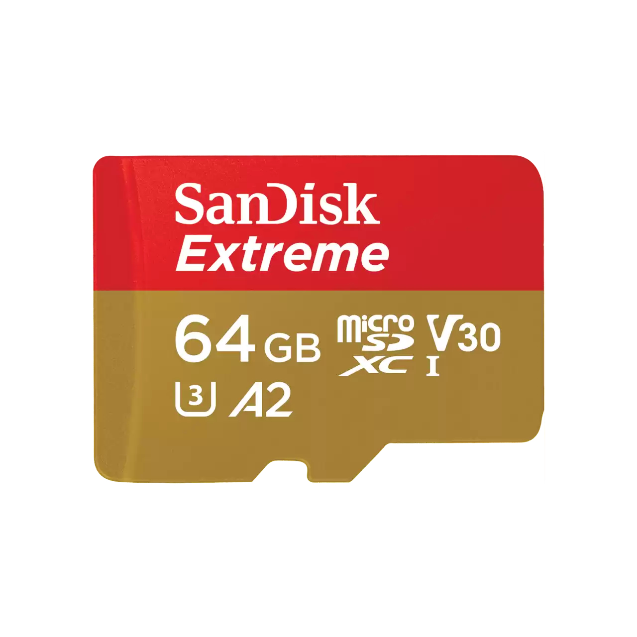 Card memorie SanDisk Extreme 64 GB microSDXC, memory card (UHS-I U3, Class 10, V30, A2) "SDSQXAH-064G-GN6GN" (timbru verde 0.03 lei)