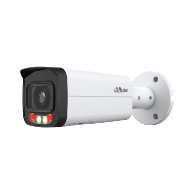 Camera supraveghere exterior IP cu lumina duala Dahua WizSense IPC-HFW2849T-AS-IL-0360B, 8 MP, 3.6 mm, IR 60 / lumina calda 50 m, microfon, slot card, PoE "IPC-HFW2849T-AS-IL-0360B" (timbru verde 0.8 lei)