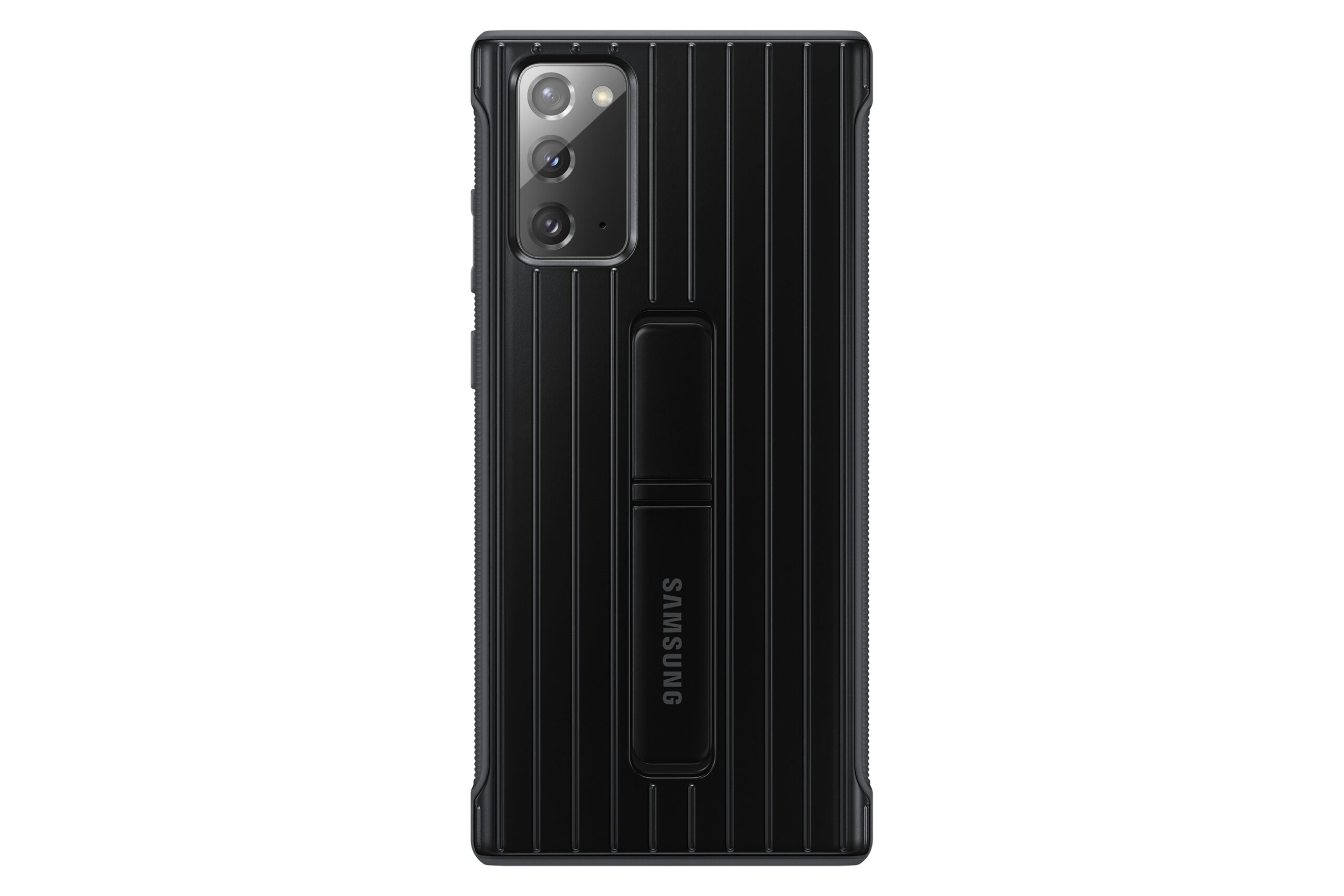 HUSA Smartphone Samsung, pt Galaxy Note 20, tip back cover (protectie spate), policarbonat | poliuretan, Protective Standing Cover, negru, "EF-RN980CBEGEU"