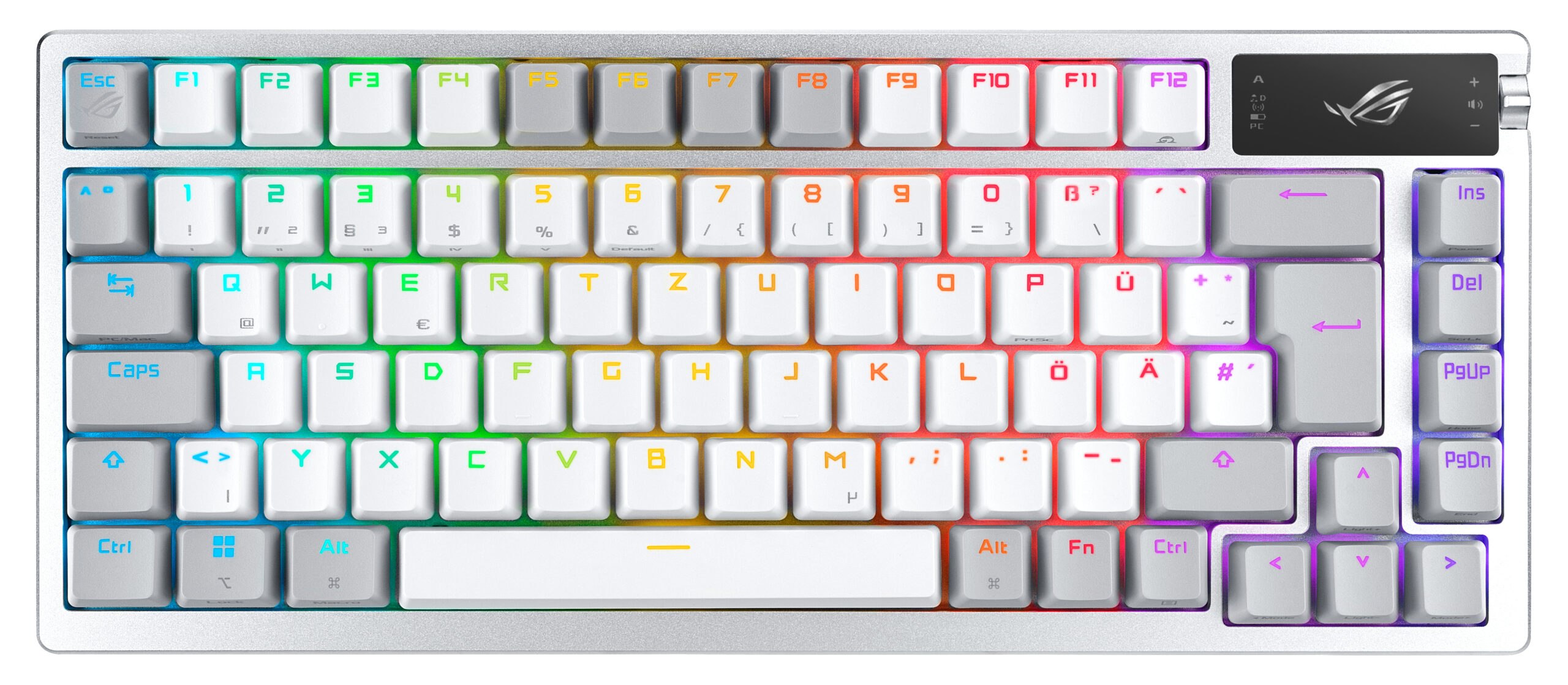 ROG Azoth RGB NX Snow Switch Mecanica "90MP031A-BKUA11" (timbru verde 0.8 lei)