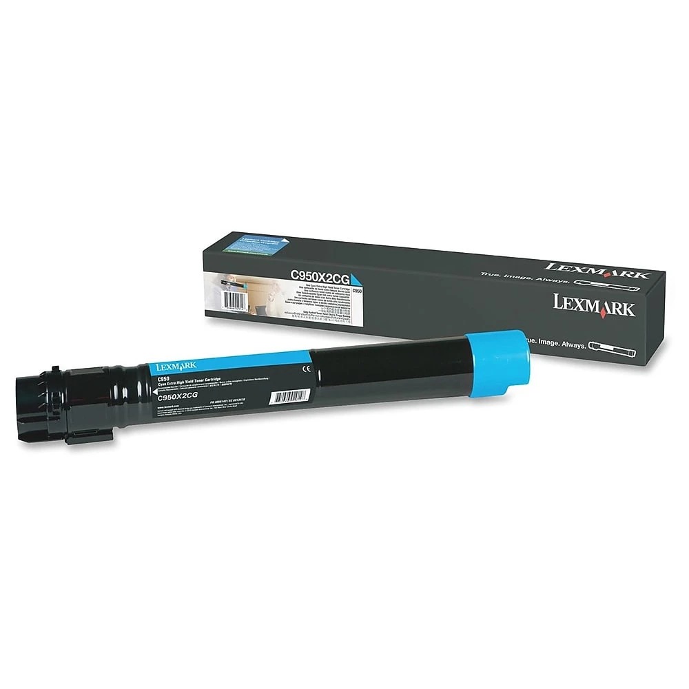 Toner Original Lexmark Cyan, C950X2CG, pentru C950, 24K, (timbru verde 1.2 lei) , "C950X2CG"