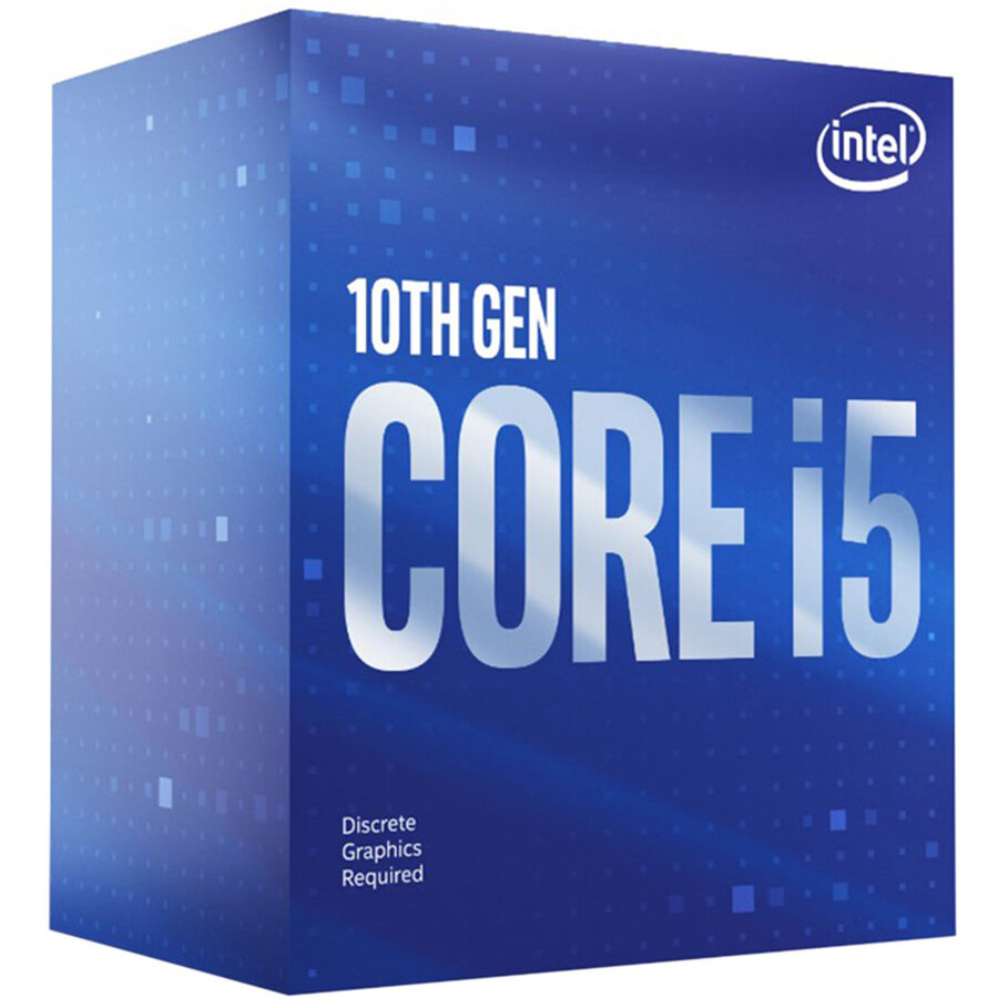 INTEL Core i5-10400F 2.9GHz LGA1200 12M Cache Boxed CPU, "BX8070110400F S RH79"
