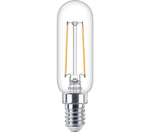 BEC LED Philips, soclu E14, putere 2.1W, forma tub, lumina alb calda, alimentare 220 - 240 V, "000008718699783334" (timbru verde 0.45 lei)