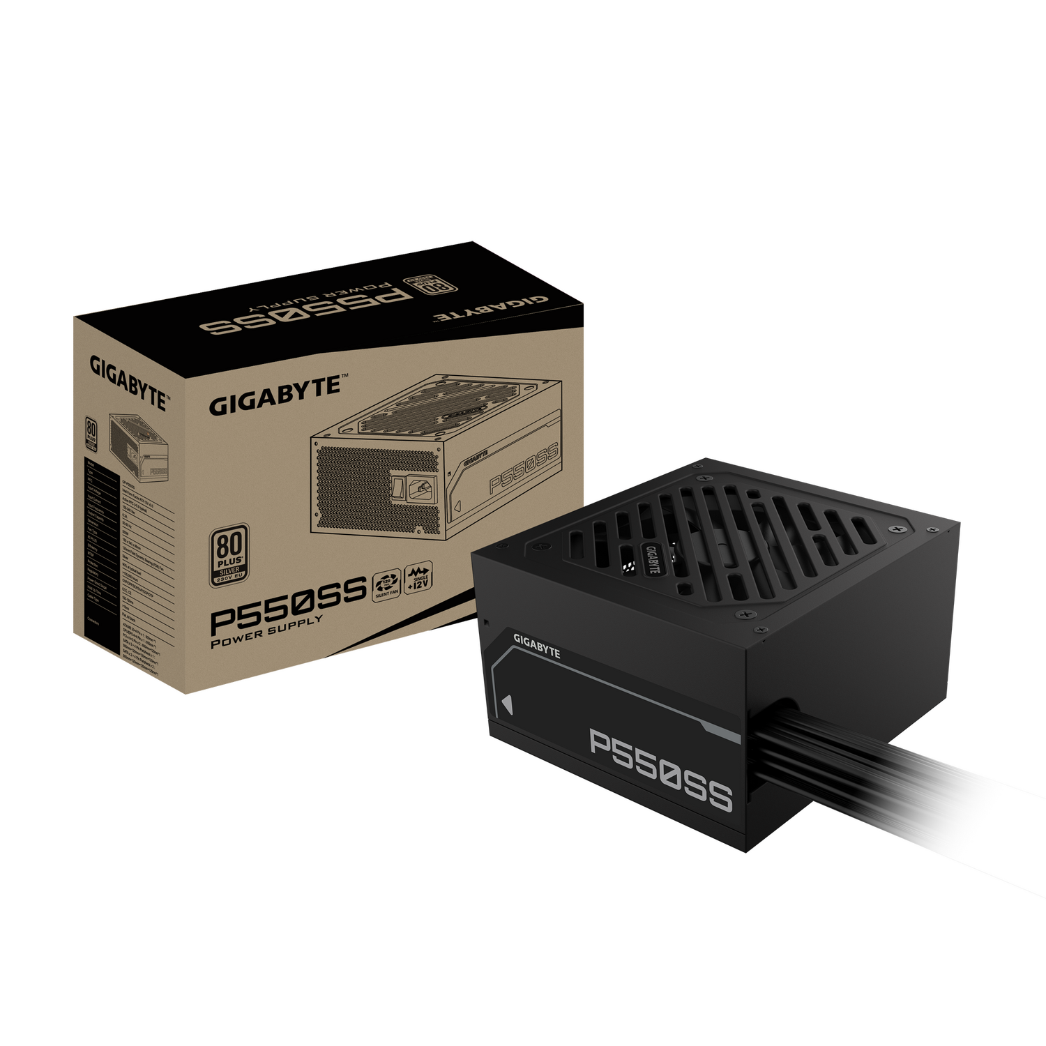 Sursa GIGABYTE GP-P550SS-(RSG)"GP-P550SS-(RSG)" - imagine 7